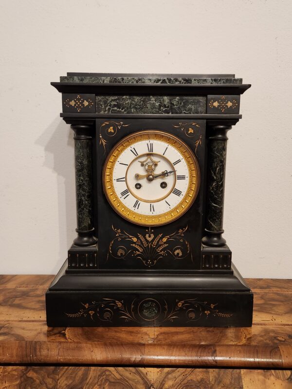 Orologio antico in marmo - immagine 3
