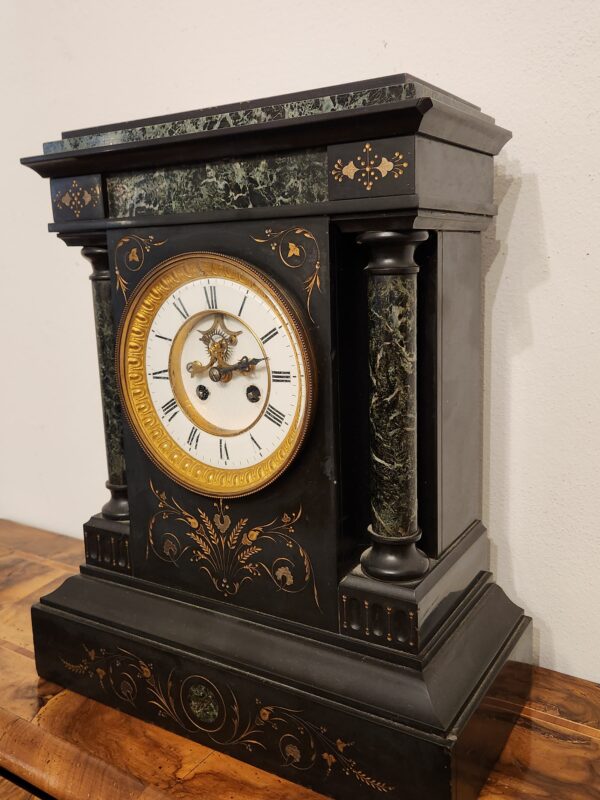 Orologio antico in marmo - immagine 5