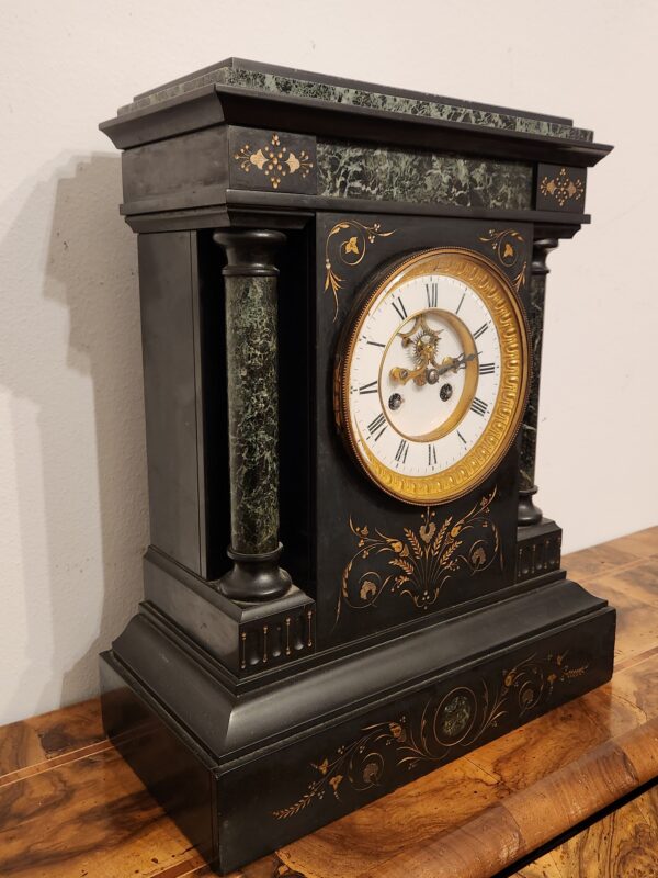 Orologio antico in marmo - immagine 4