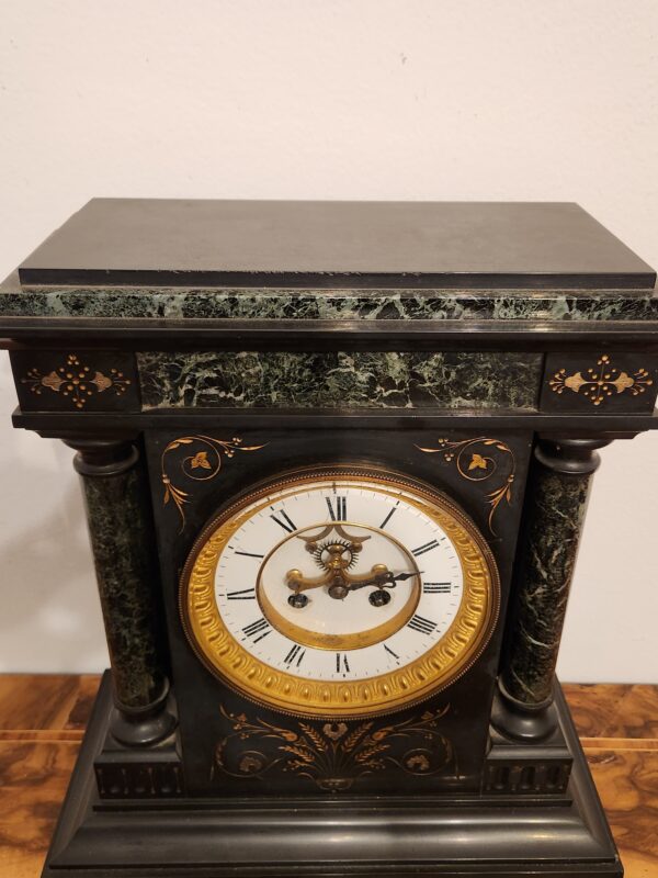 Orologio antico in marmo - immagine 6