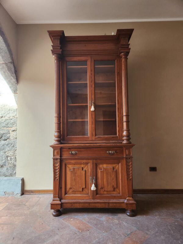 Credenza antica in legno di arice - immagine 2