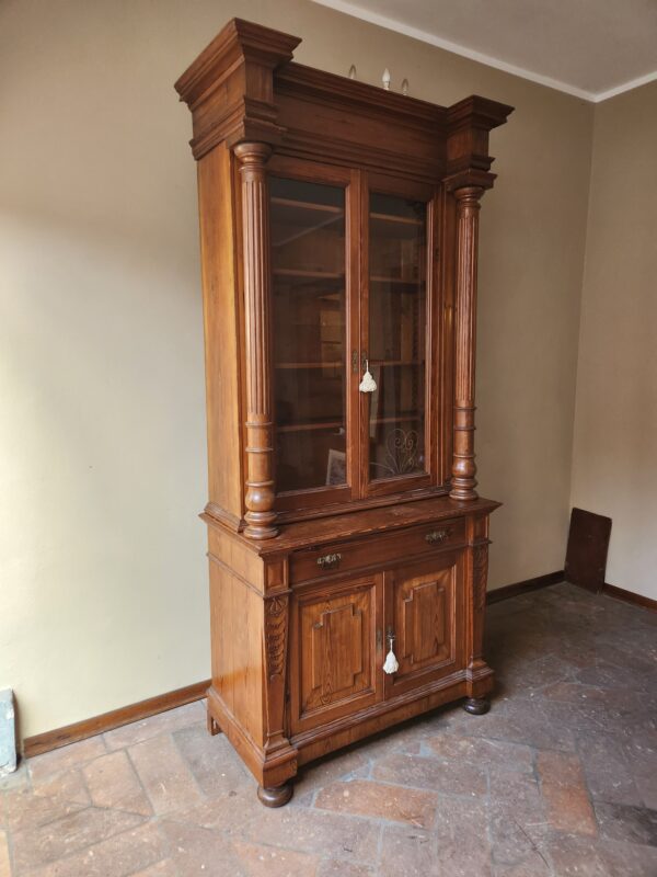 Credenza antica in legno di arice - immagine 3