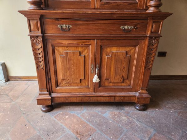 Credenza antica in legno di arice - immagine 6