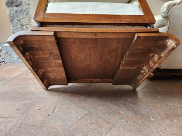 Poltrone antiche epoca 800 in tessuto - immagine 11