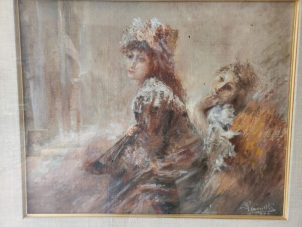 Quadro  epoca 900 raff dame - immagine 3
