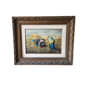 Quadro epoca 900 con contadine