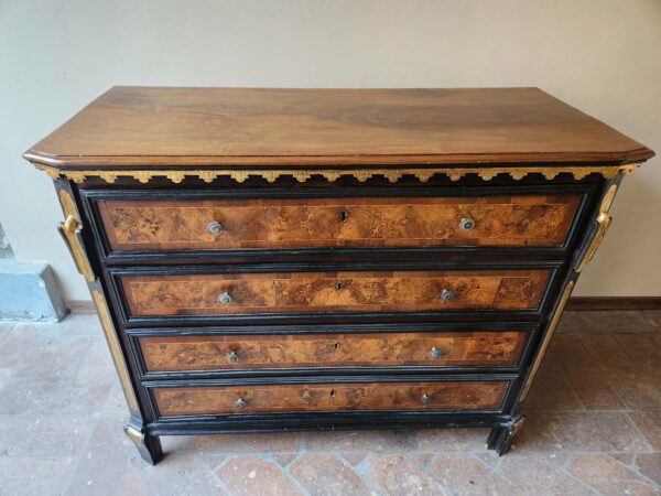 Cassettone antico lombardo epoca 700 - immagine 5