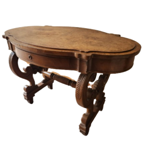 Tavolino ovale antico epoca 800