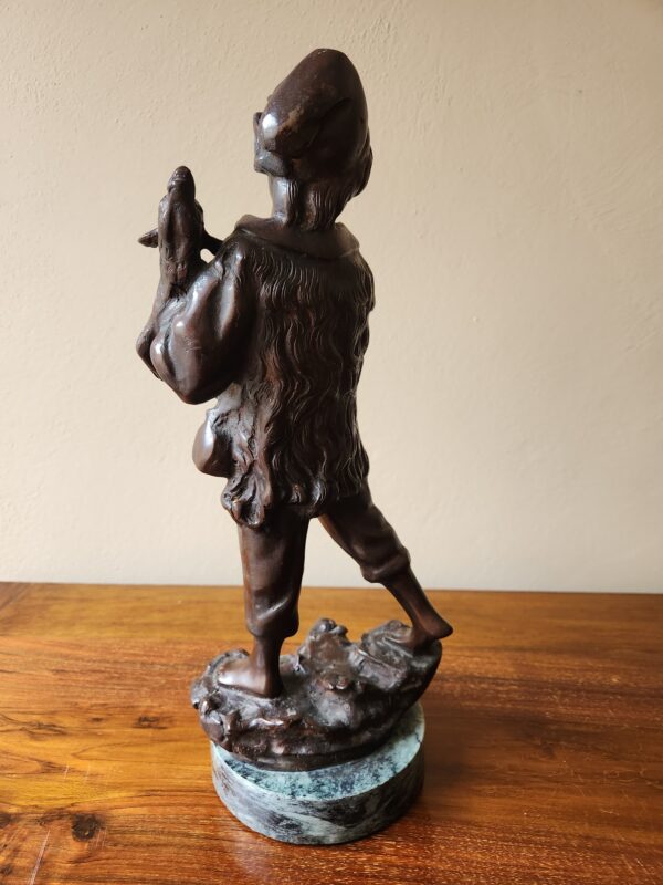 Bronzo antico raff pastorella - immagine 3
