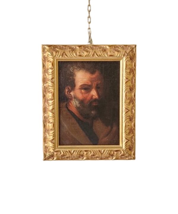 Quadro antico raff personaggio