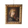 Quadro antico Gesù Salvatore del Mondo