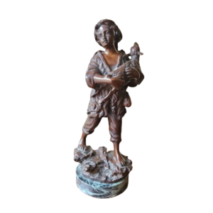 Bronzo antico raff pastorella