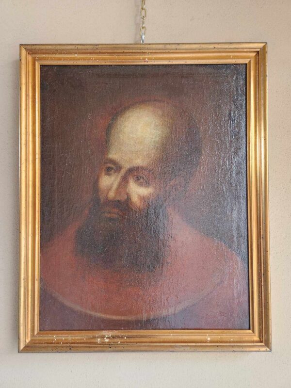 Dipinto antico raff Frate - immagine 3