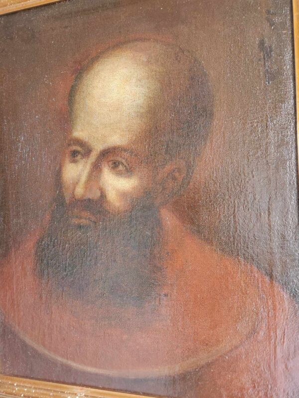Dipinto antico raff Frate - immagine 4