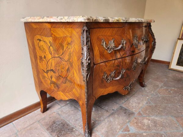 Cassettone antico epoca 900 - immagine 4