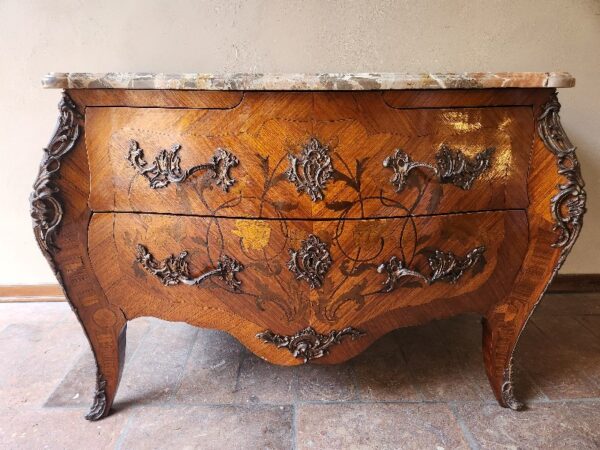 Cassettone antico epoca 900 - immagine 8