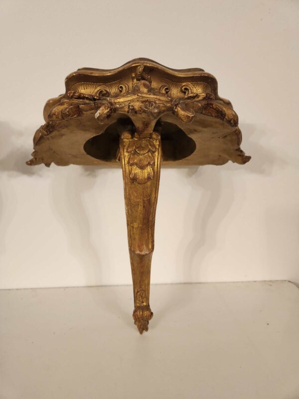 Mensole dorate antiche epoca 800 - immagine 3