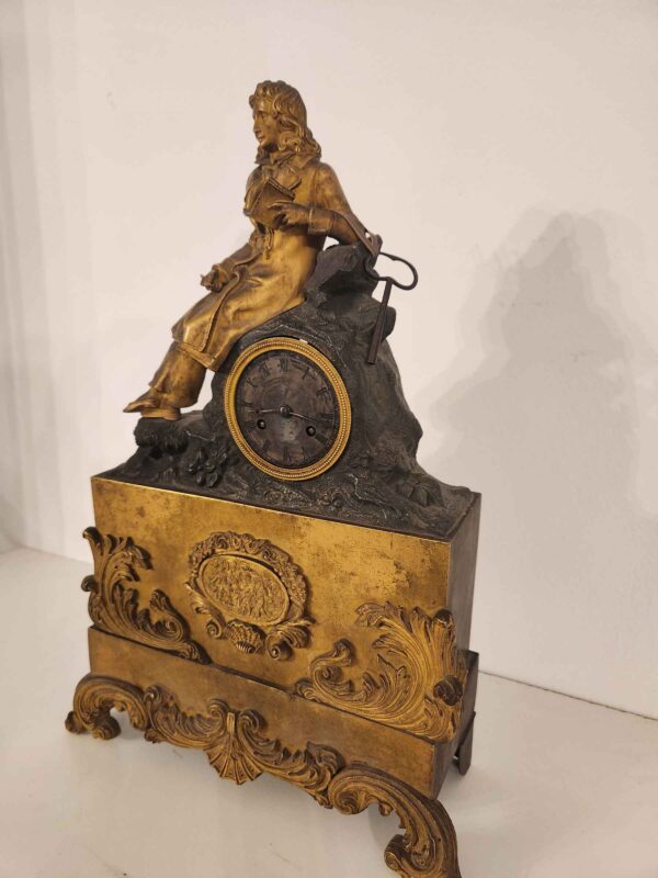 Orologio antico da tavolo epoca 800 - immagine 4