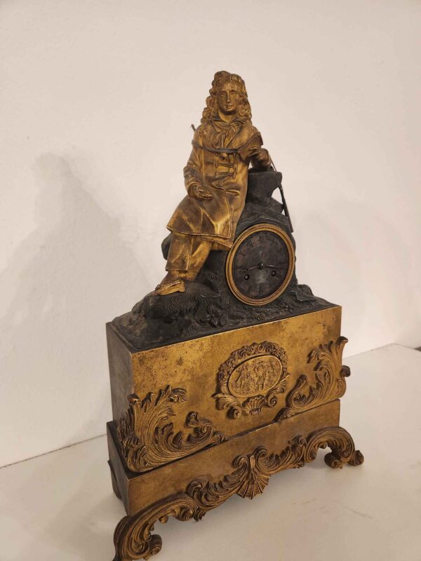 Orologio antico da tavolo epoca 800 - immagine 3