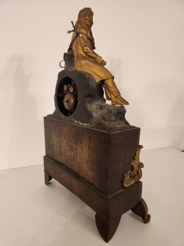 Orologio antico da tavolo epoca 800 - immagine 5