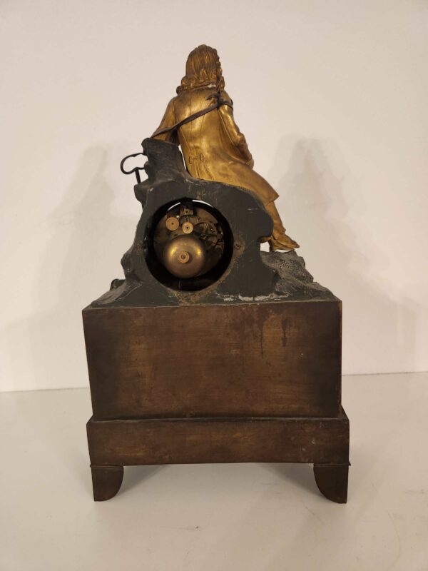 Orologio antico da tavolo epoca 800 - immagine 6