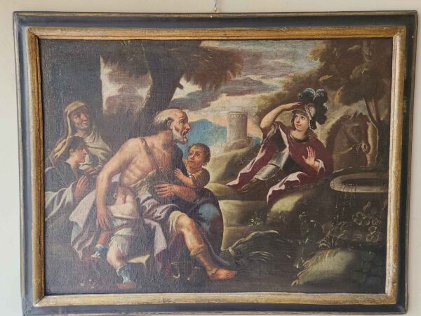 Quadro religioso antico epoca 600 - immagine 3