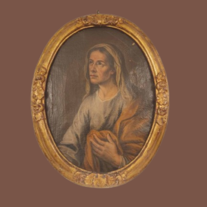 Dipinto antico raff. Sant Anna epoca 600_700