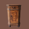 Comodino antico con intarsi epoca 900