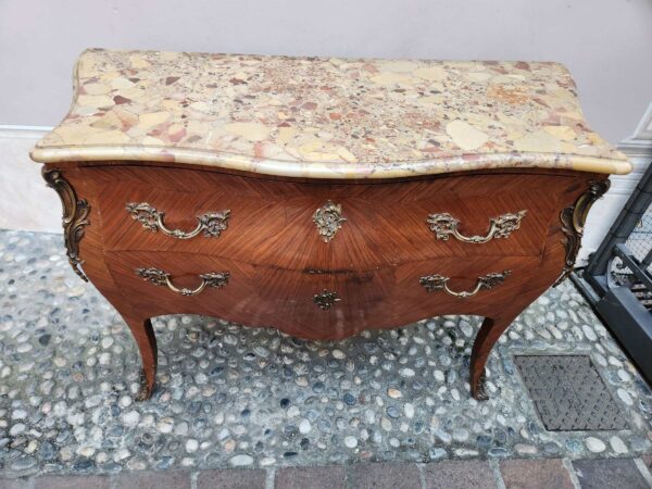 Cassettone antico con marmo - immagine 8