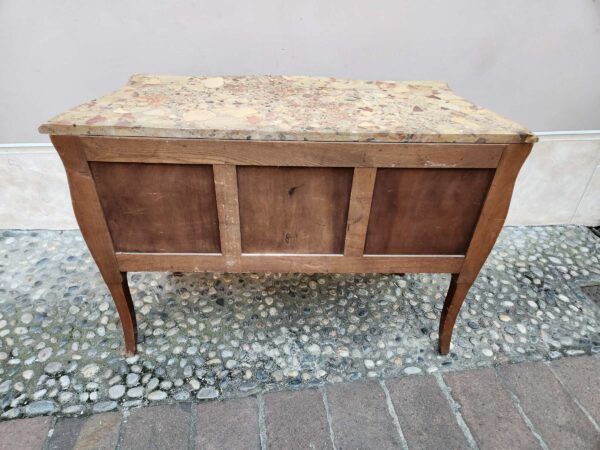 Cassettone antico con marmo - immagine 7