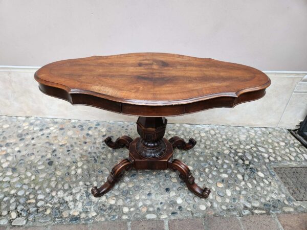 Tavolino antico a biscotto Epoca 800 - immagine 4