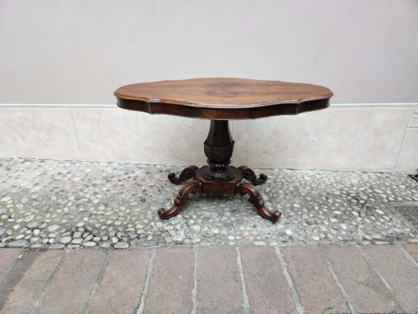 Tavolino antico a biscotto Epoca 800 - immagine 8