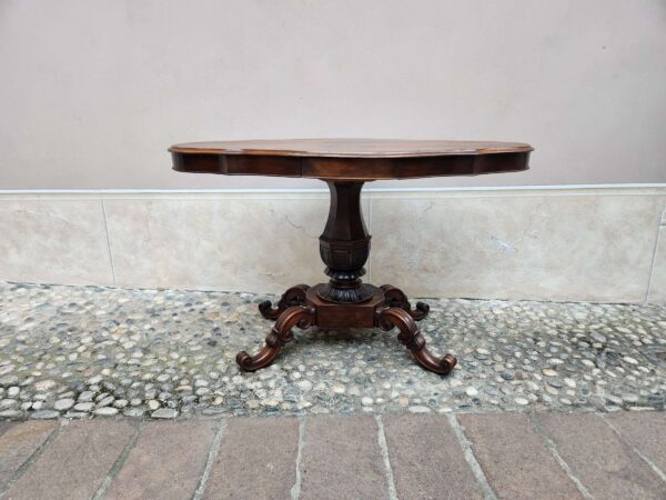 Tavolino antico a biscotto Epoca 800 - immagine 2