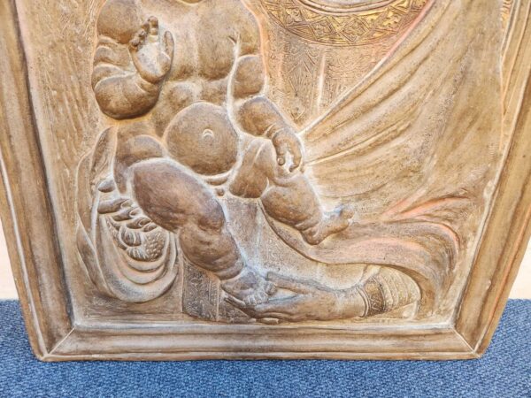 Madonna antica in terracotta - immagine 5