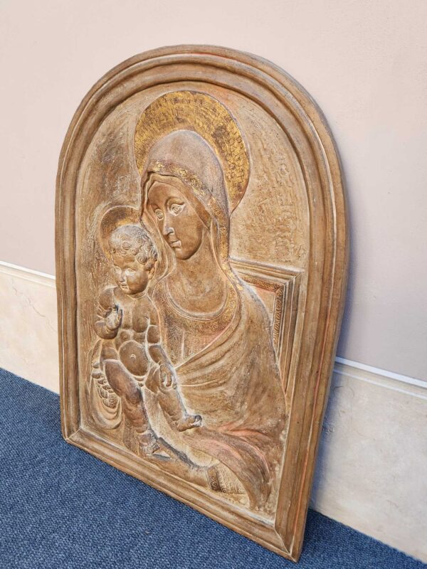 Madonna antica in terracotta - immagine 3