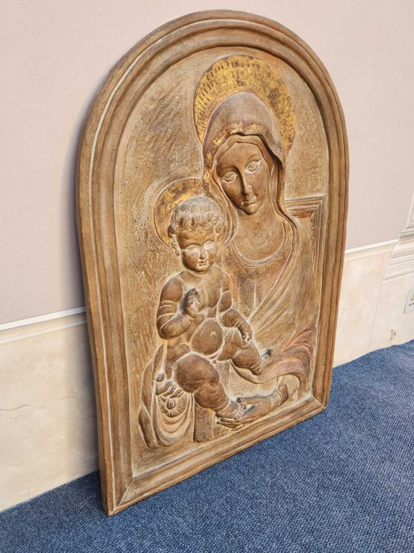 Madonna antica in terracotta - immagine 2