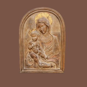 Madonna antica in terracotta