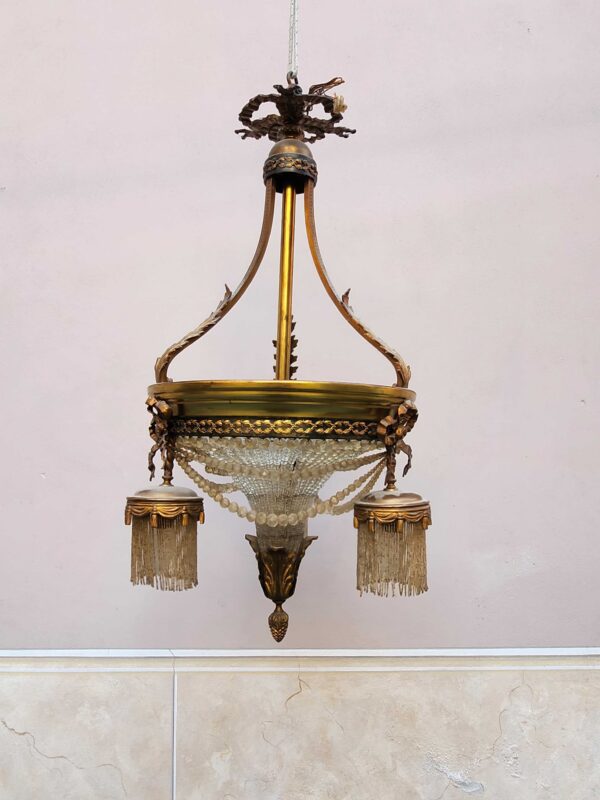 Lampadario antico - immagine 5