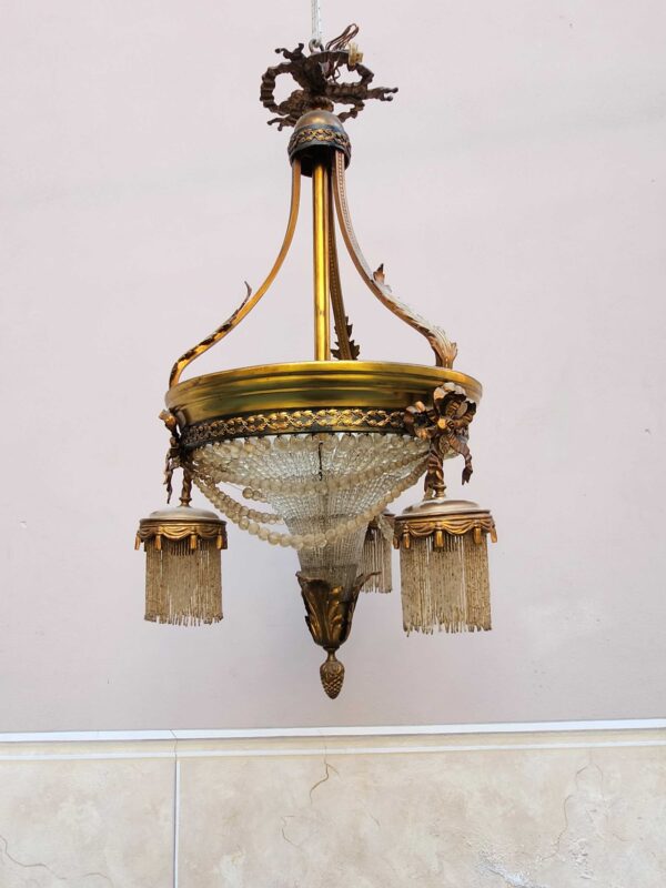 Lampadario antico - immagine 6