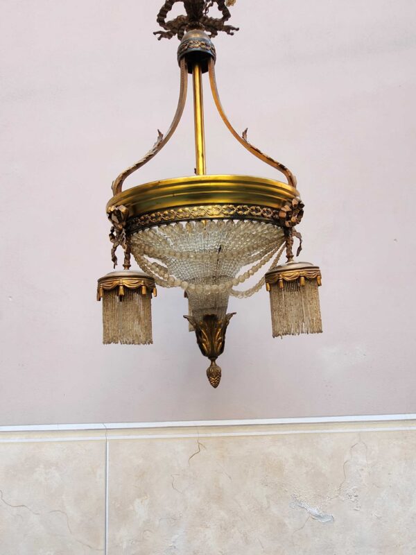 Lampadario antico - immagine 9