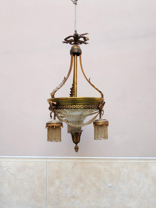 Lampadario antico - immagine 8