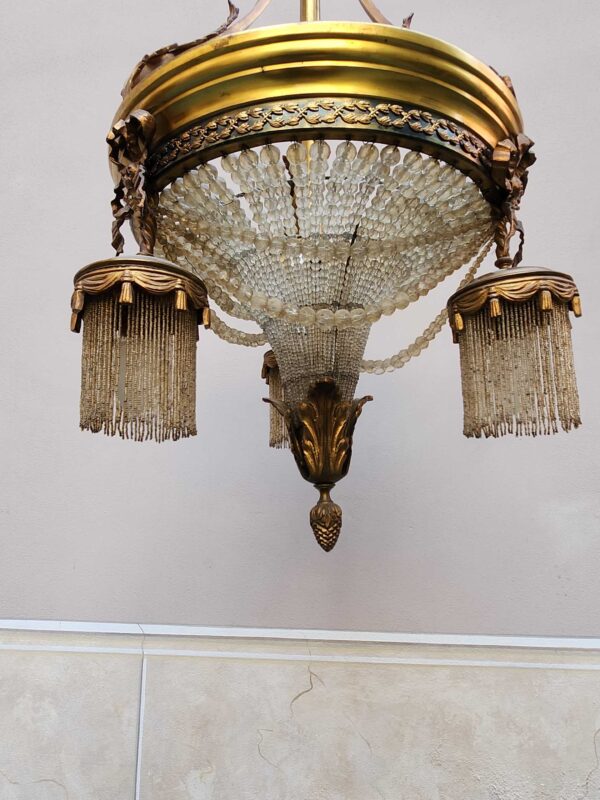 Lampadario antico - immagine 4