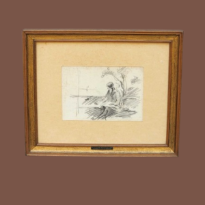 Disegno pittore Dante Conte
