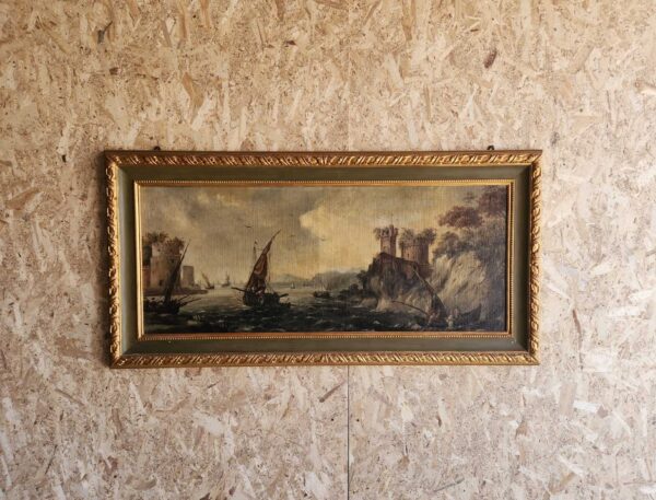 Dipinto antico raff marina epoca 900 - immagine 2