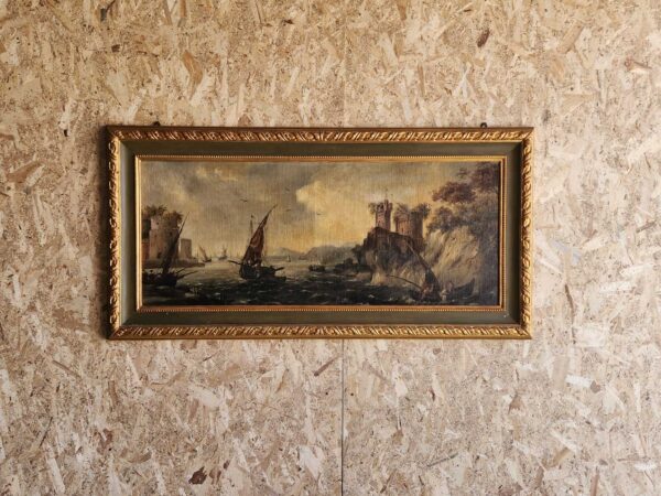 Dipinto antico raff marina epoca 900 - immagine 11
