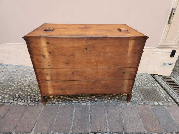 Credenza in abete rustica con alzata - immagine 10