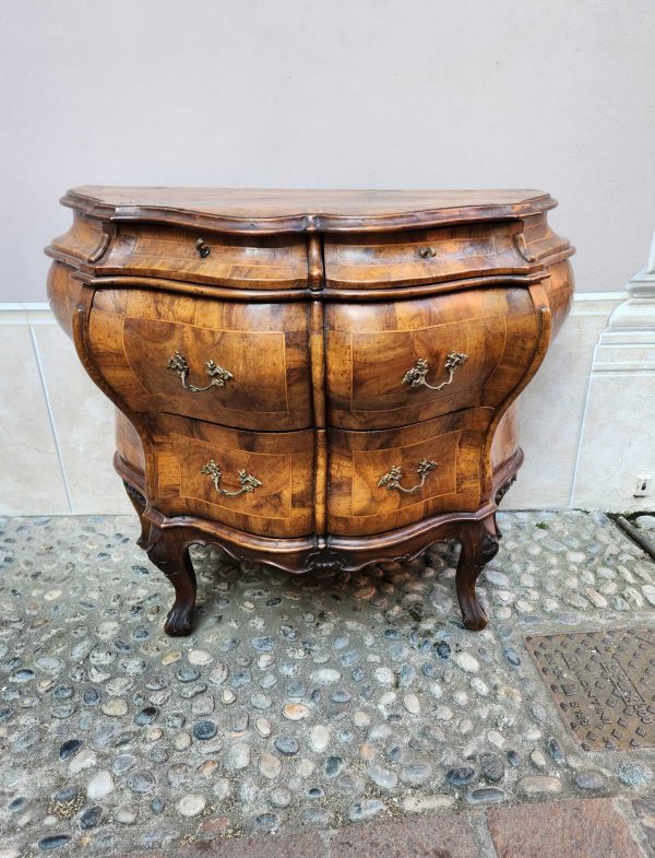 Cassettone bombato epoca 700 - immagine 3