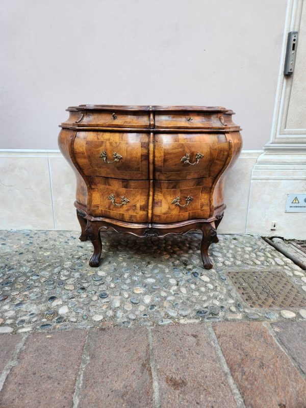 Cassettone bombato epoca 700 - immagine 12