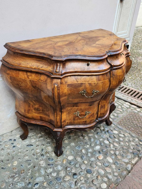 Cassettone bombato epoca 700 - immagine 5
