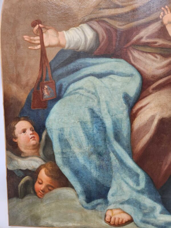 Quadro Madonna con Bambino epoca 700 - immagine 6
